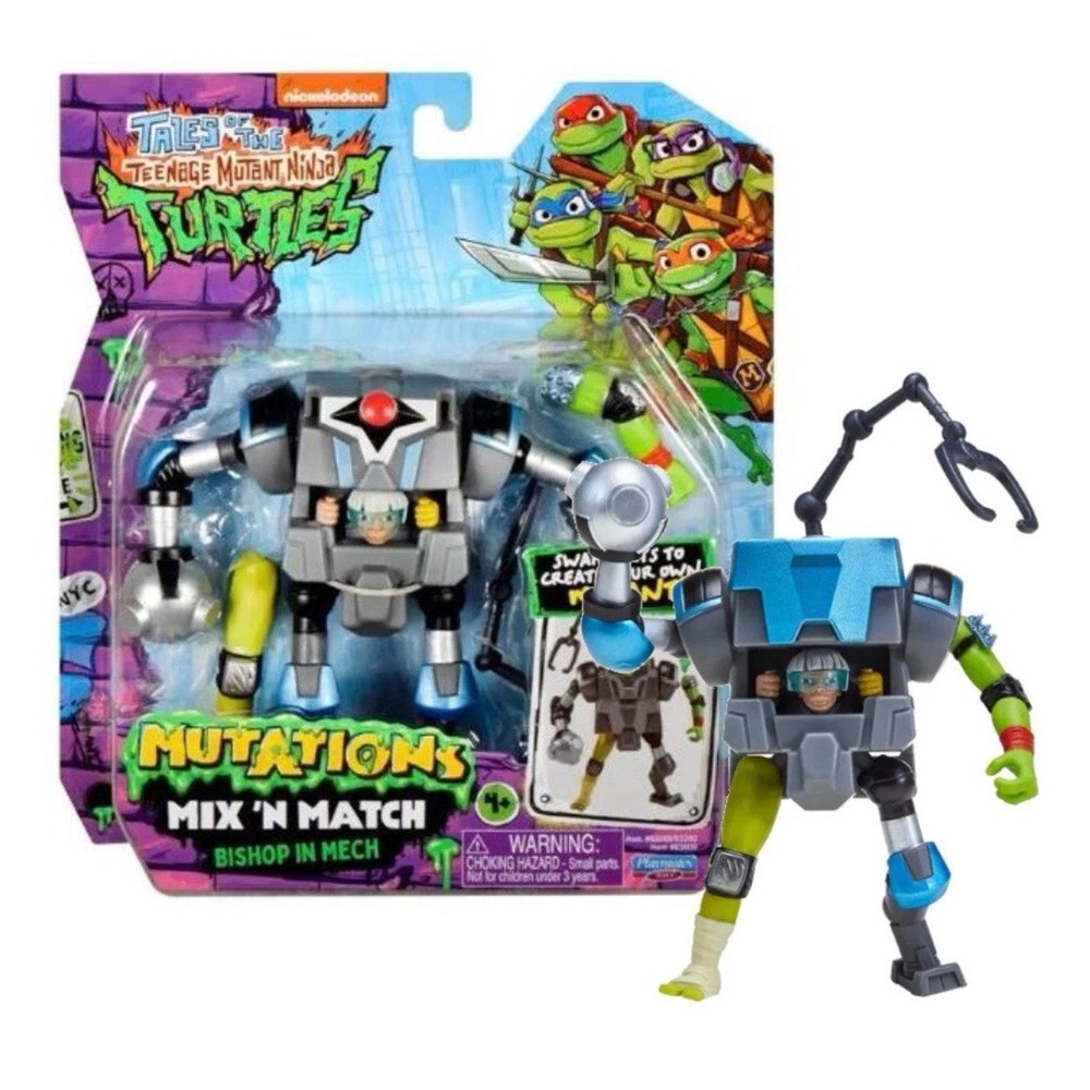 Teenage Mutant Ninja Turtles: Mutations Mix 'N Match Bishop in Mech New in Box